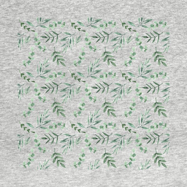 Eucalyptus leaves pattern by hedehede